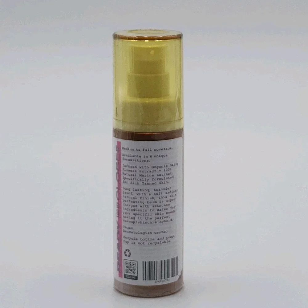 Uoma by Sharon C Flawless IRL Skin Perfecting Foundation Bronze Venus T5 New